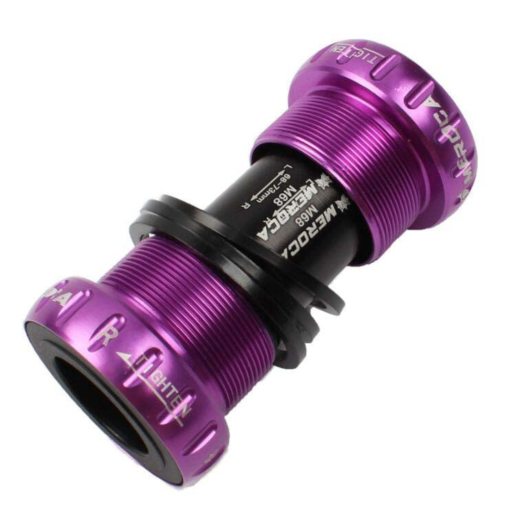 Meroca Mountain Bike Bottom Axle One Hollow Bb Bicycle Screw-In Bottom