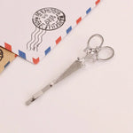 2 PCS simple hair ornaments personalized hair clips ornaments retro word folder headdress