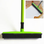 Pet Carpet Hair Removal Broom Scraping Dust-free Hand-washing Mop Rubber Floor Brush, Blue, Green, Red, Yellow, Grass Green