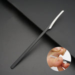Pedicure Manicure Nail Cleaner Cuticle Grooming Dead Skin Planer Beauty Foot Care Tool