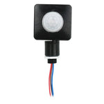 Automatic Security PIR Infrared Motion Sensor Detector Wall Spotlights Switch, 10mm, 12mm