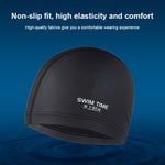 PU Coated Waterproof Enlarged Swimming Cap for Adult Men and Women, PU Coated Enlarged (Black), PU Coated Enlarged (Pink), PU Coated Enlarged (Blue)