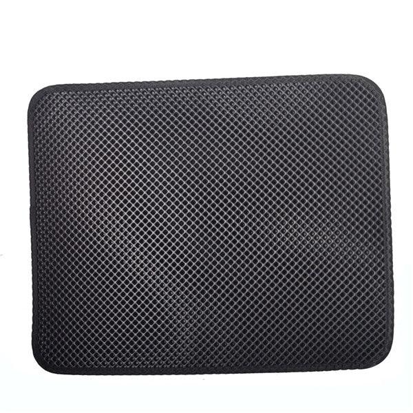 Waterproof Pet Cat Litter Mat EVA Double Layer Cat Litter Trapping Pets Mat Pad Bottom Non-slip Pet Litter Cat Mat, L, M, XS