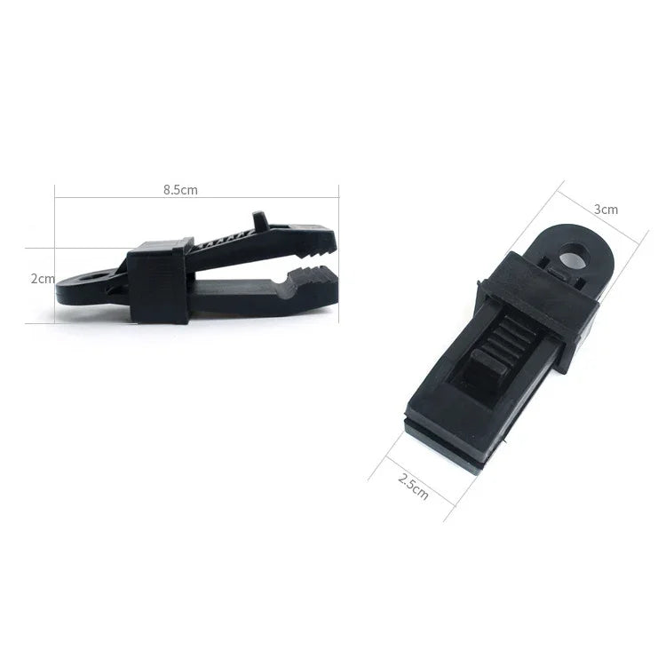 Tents Wind Rope Clamp Awnings Outdoor Camping Plastic Clip Tents Accessories