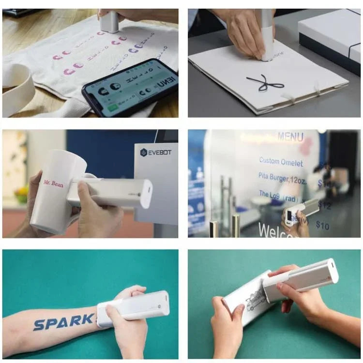 EVEBOT Portable Diy Tattoo Machine Inkjet Pen Mini Printer
