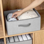 Non-woven Drawer Storage Box Square Uncovered Clothing Debris Sorting Box, 16L, 23L, 29L