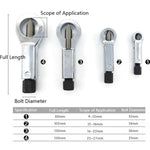 4 In 1 Rusty Nut Splitter Cap Breaking Machine Nut Breaker Cutter, 4 In 1