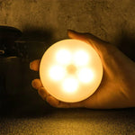 Intelligent Human Body Induction LED Night Light Control Bedroom Bedside Table Lamp, Battery Model, Rechargeable