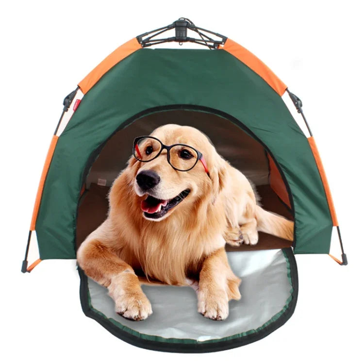 Outdoor Pet Tent Automatic Collapsible Cat House Kennel Rainproof And Sunscreen Portable Pet Kennel Car Dog Tent, Car Dog Tent
