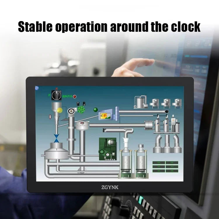 ZGYNK KQ101 HD Embedded Display Industrial Screen, 10 inch  Embedded, 15.6 inch  Embedded, 10 inch  Resistive, 15.6 inch  Resistive, 10 inch  Capacitive, 15.6 inch  Capacitive