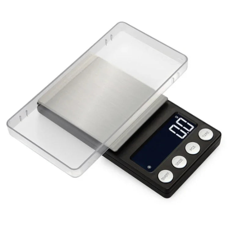 High-Precision Electronic Scale Mini Portable Jewellery Medicine Scale, 500g/0.1g, 100g/0.01g, 200g/0.01g, 300g/0.01g, 500g/0.01g, 1000g/0.1g