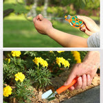 10 In 1 Hardware Tool Box Garden Flower Hand Tool Set, Garden Flower Hand Tool Set