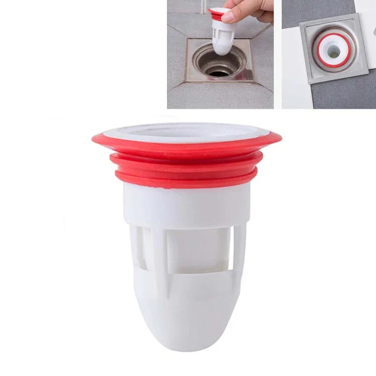 5 PCS Creative Kitchen Bathroom Sewer Deodorant Floor Drain Core,Random Color Delivery, Floor Drain Core