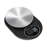Home Kitchen Electronic Scale High Precision Stainless Steel Jewelry Scale, Hemming 5kg/1g, No Edging 5kg/1g, Hemming 3kg/0.1g, No Edging 3kg/0.1g, Hemming 5kg/0.1g, No Edging 5kg/0.1g