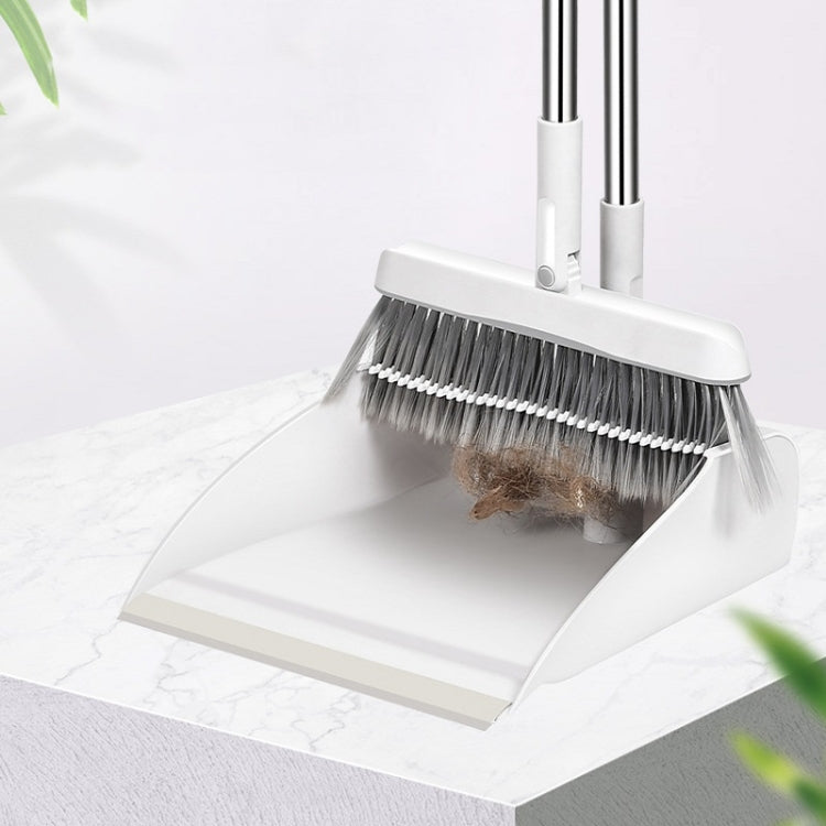 Household Folding Standing Rotatable Broom And Dustpan Set Combination, Folding Standing Dustpan