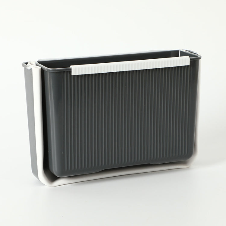 Portable Kitchen Sorting Wall-Mounted Folding Trash Can, Wall-Mounted (Blue), Wall-Mounted (Gray)