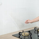 Kitchen Tile Oil-Proof Wallpaper Stovetop Waterproof Transparent Wallpaper, Transparent Wallpaper