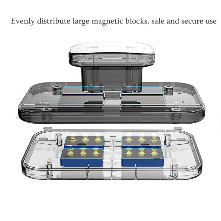 Magnetic Glass Wiper Double-Sided Magnetic Window Wiper High-Level Insulating Glass Cleaner, Specification: Rectangle 3-10mm, Rectangle 3-10mm, Rectangle 8-15mm, Rectangle 18-30mm, Rectangle 20-35mm, Rectangle 24-40mm