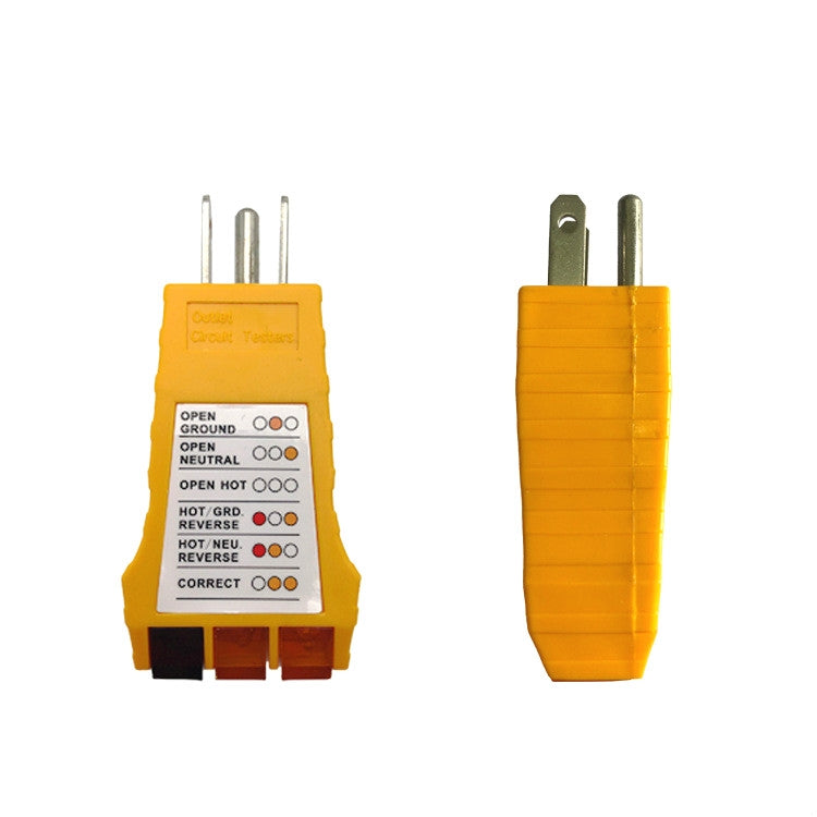 SK300 US Plug Socket Phase Tester Three-Wire Loop Power Socket Tester