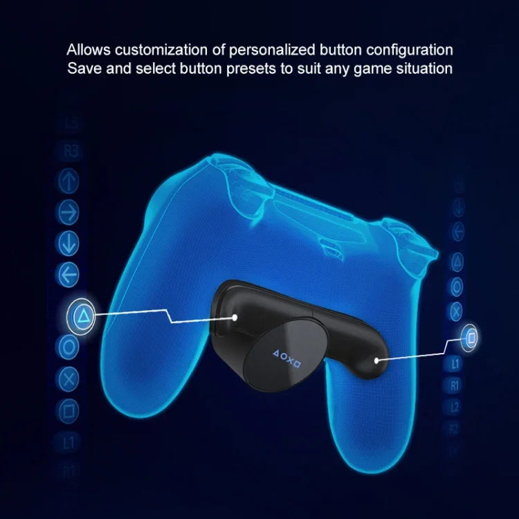 Heart For Game Controller Rear Side Key Connecting Plate Additional Buttons On The Back Connect The Rear Extension Unit For PS4, 2