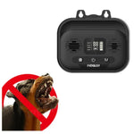 Pet Products Ultrasonic Bark Stopper Dog Trainer Indoor And Outdoor Dog Repeller, Black Smart Edition