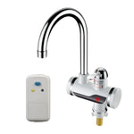 Kitchen Instant Electric Hot Water Faucet Hot & Cold Water Heater EU Plug, Lamp Display Lower Water Inlet, Lamp Display Side Water Inlet, Lamp Display Leakage Protection Lower Water Inlet, Lamp Shows Leakage Protection Side Water Inlet                 ...