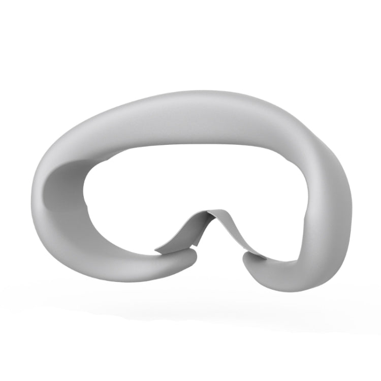 For Pico 4 VR Goggles Eye Pads  Silicone Protective Cover, For Pico 4 Eye Pads (Light Gray), For Pico 4 Eye Pads (Black)