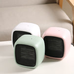 Home Desktop Mini Portable PTC Dumping Power-off Heater, EU Plug, US Plug