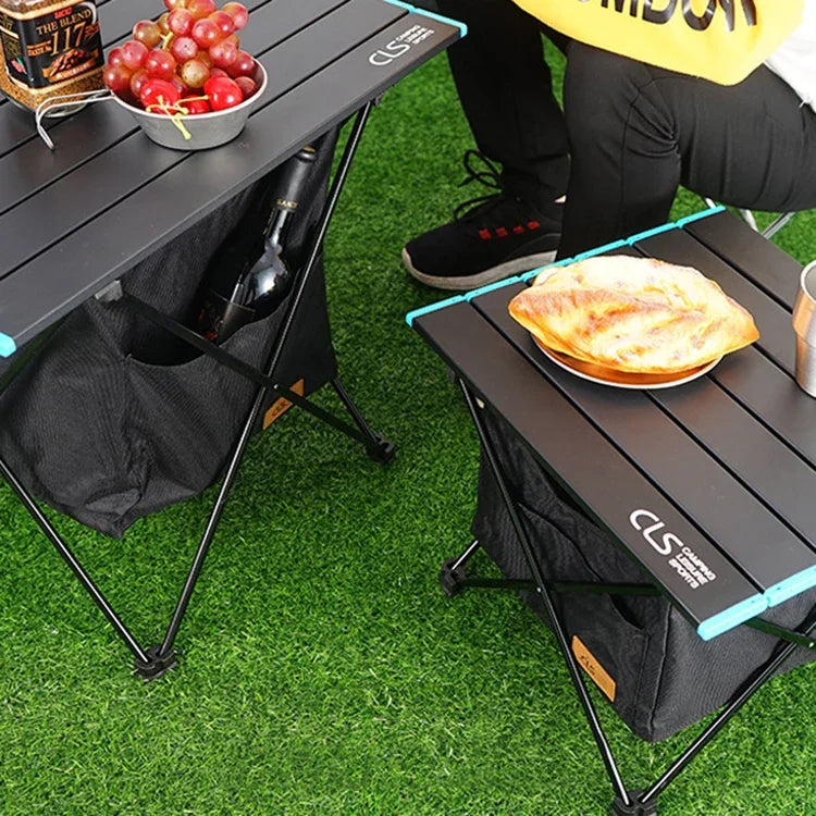 CLS Outdoor Folding Picnic Table Storage Hanging Bag Portable Invisible Pocket Storage Hanging Pocket,Style:, Small Pocket, Large Pocket, Table Small + Small Pocket, Table Medium + Large Pocket