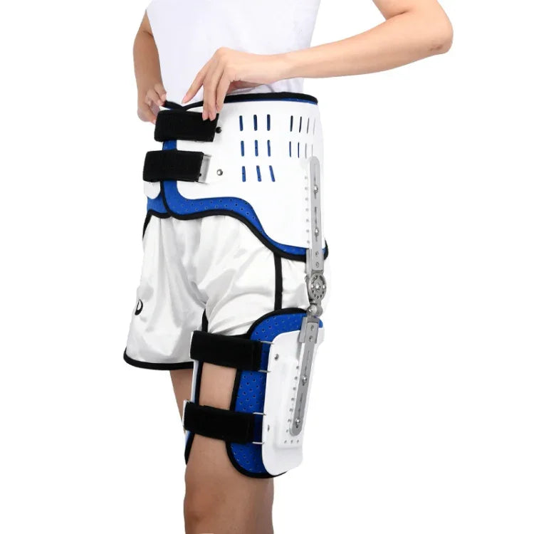 Hip Joint Paraplegia Fixation Brace Femoral Fracture Brace, Left One Size, Right One Size, Double Legs One Size