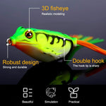 Bionic Thunder Frog Lure Bait Simulation Fishing Bait, 5.5cm/12g