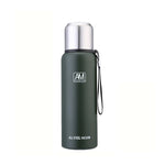 304 Stainless Steel Insulated Mug Large Capacity Sports Water Cup Outdoor Travel Pot, 500ml, 750ml, 1000ml, 1500ml