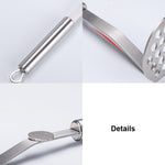 304 Stainless Steel Potato Masher Baby Food Supplement Tool, 304 Stainless Steel