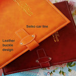 6 inch 500 Sheets Interstitial PP Album PU Leather Retro Bronzing Cover Photo Album, Red, Yellow, Blue, Black, Beige, Orange, Dark Red