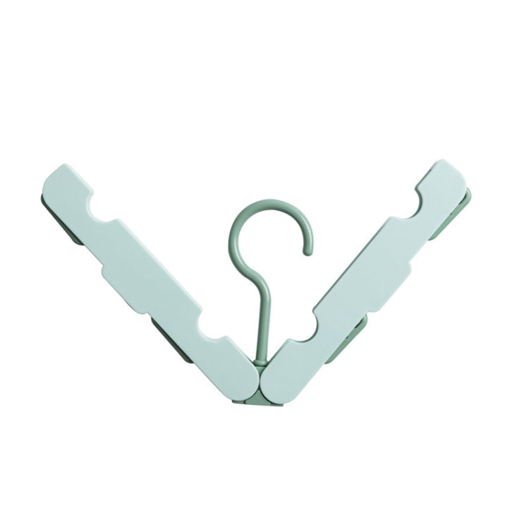 Travel Foldable Portable Clothes Hanger Household Anti-Skid And Windproof Clothes Hanger, Dark Blue, Pink, Off-white, Light Green