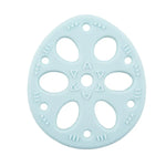 M010093 Silicone Lotus Root Tablets Baby Soothing Teether Children Molars Toys Maternal And Child Supplies, Colour: Beige With Lanyard, Pink, Yellow, Blue, Beige, Pink With Lanyard, Yellow With Lanyard, Blue With Lanyard, Beige With Lanyard
