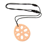 M010093 Silicone Lotus Root Tablets Baby Soothing Teether Children Molars Toys Maternal And Child Supplies, Colour: Beige With Lanyard, Pink, Yellow, Blue, Beige, Pink With Lanyard, Yellow With Lanyard, Blue With Lanyard, Beige With Lanyard