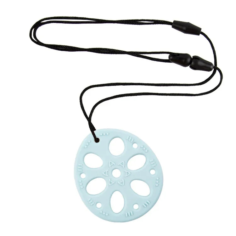 M010093 Silicone Lotus Root Tablets Baby Soothing Teether Children Molars Toys Maternal And Child Supplies, Colour: Beige With Lanyard, Pink, Yellow, Blue, Beige, Pink With Lanyard, Yellow With Lanyard, Blue With Lanyard, Beige With Lanyard
