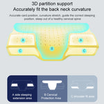 Butterfly Shape Memory Foam Snorked Pillow Slow Rebound Health Care Cervical Pillow, 50x30x10x6cm, 62x34x12x6cm
