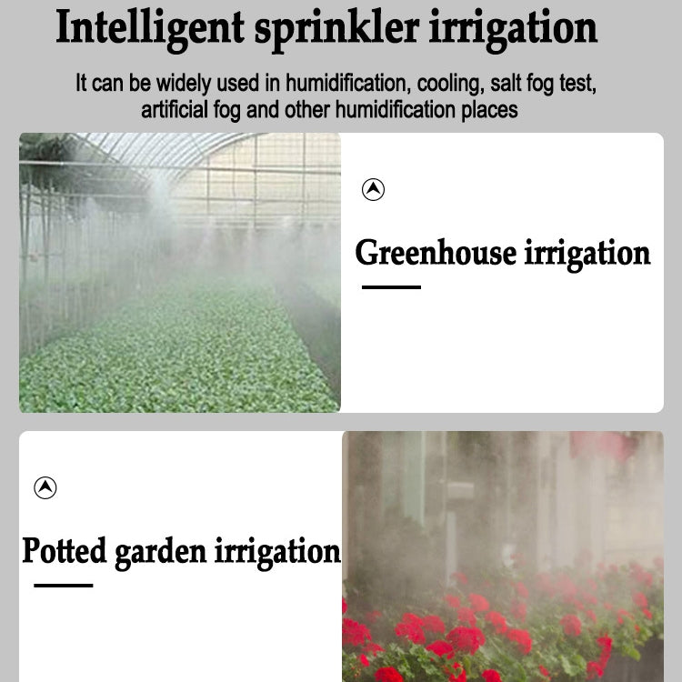 Humidifying And Dedusting Cooling Atomizing Sprinkler Quick-Plug Fog Misting Nozzle, 0.15mm, 0.2mm, 0.3mm, 0.4mm, 0.6mm, 0.7mm, 0.8mm
