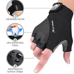 WEST BIKING YP0211210 Mountain Cycling Gloves Half Finger Breathable Anti-Slip Gloves Riding Equipment, M, L, XL