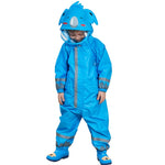 Children One-Piece Raincoat Boys And Girls Lightweight Hooded Poncho, S, L, M