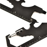 7 in 1 Outdoor Multi-Function Keychain Tool Card, 7 in 1