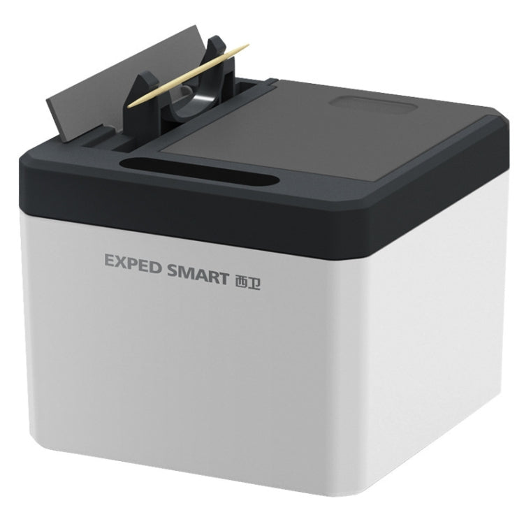 EXPED SMART Intelligent Induction Automatic Toothpick Box Household Restaurant Electric Toothpick Holder, Battery Version, USB Charge Version