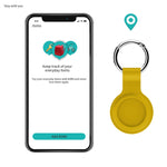 2 PCS Shockproof Anti-scratch Silicone Protective Case with Hook for AirTag 2nd Gen / AirTag 1st Gen