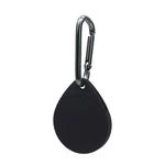 2 PCS Drop Shape  Shockproof Anti-scratch Silicone Protective Case with Carabiner for AirTag 2nd Gen / AirTag 1st Gen