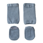 Summer Children Knee Pads Baby Floor Socks Baby Non-Slip Crawling Sports Protection Suit, S 0-1 Years Old, M 1-3 Years Old
