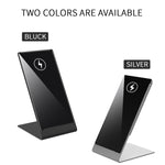 Y13 15W Magnetic Wireless Mobile Phone Holder Charger for iPhone, Black, Silver