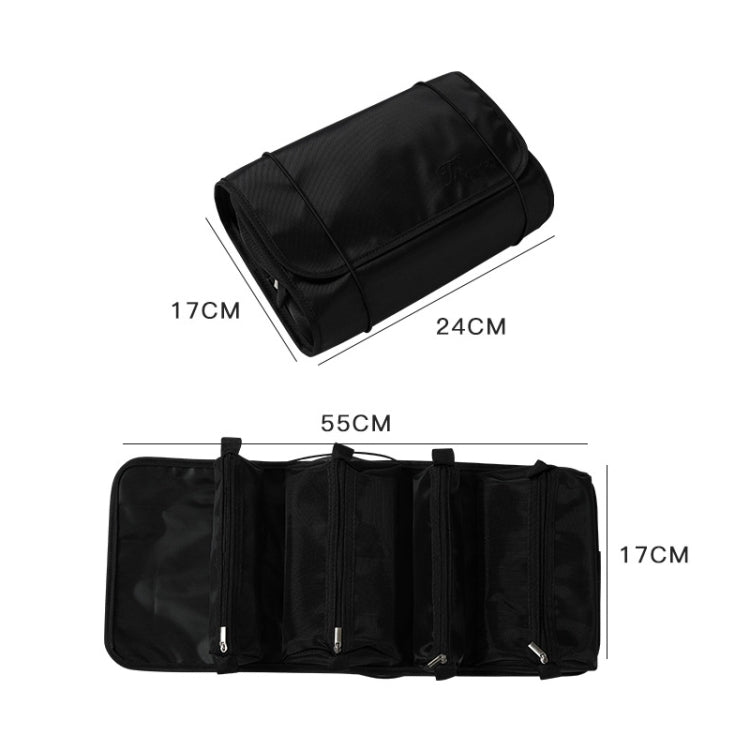 4 In 1 Multi-Function Cosmetics Storage Bag Removable Large Capacity Travel Convenient Cosmetic Bag Wash Bag, Black, Gray, Upgrade Green, Upgrade Pink, Upgrade Blue, Upgrade Purple, Upgrade White