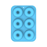 Oven Baking Tools Silicone Cake Donut Mold, 8 Even Brown, 6 Even Blue, 6 Even Purple, 6 Even Green, 6 Even Orange, 6 Even Yellow, 6 Even Red